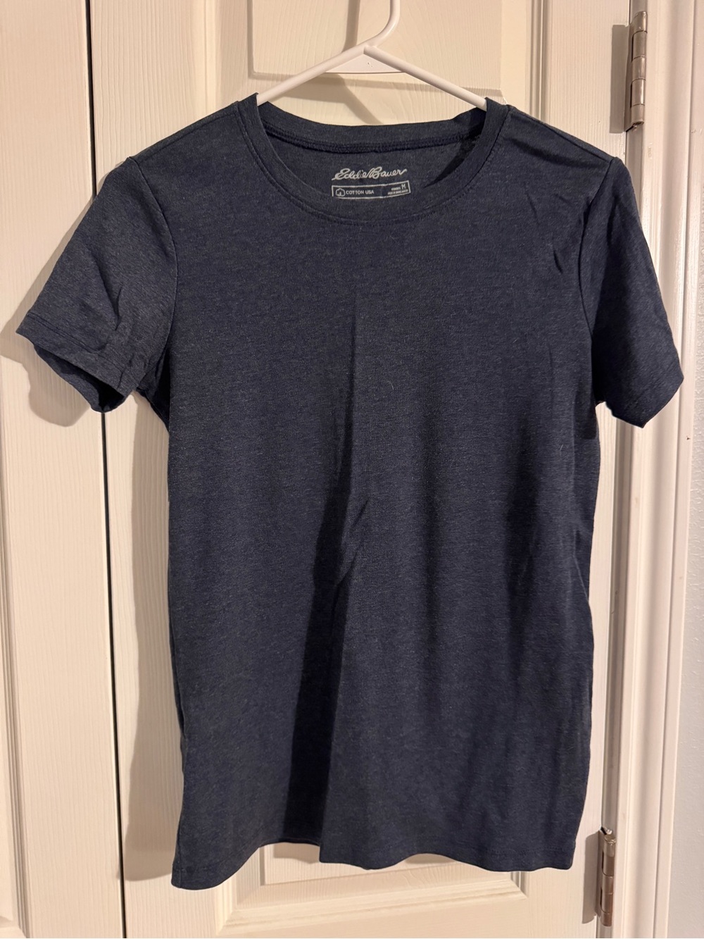 Eddie Bauer Navy Short Sleeve Crew T-Shirt